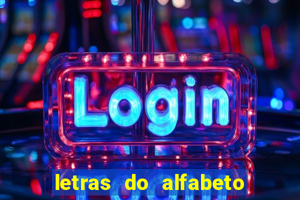 letras do alfabeto personalizadas para imprimir